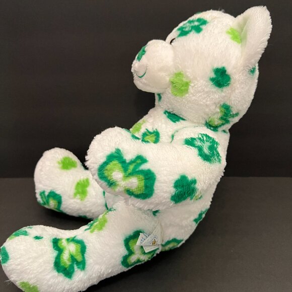 Build-A-Bear St. Patrick's Clover Shamrocks Teddy Bear - Picture 2 of 3